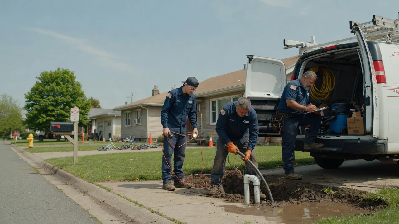 Slab Leak Detection in Minersville, PA near me